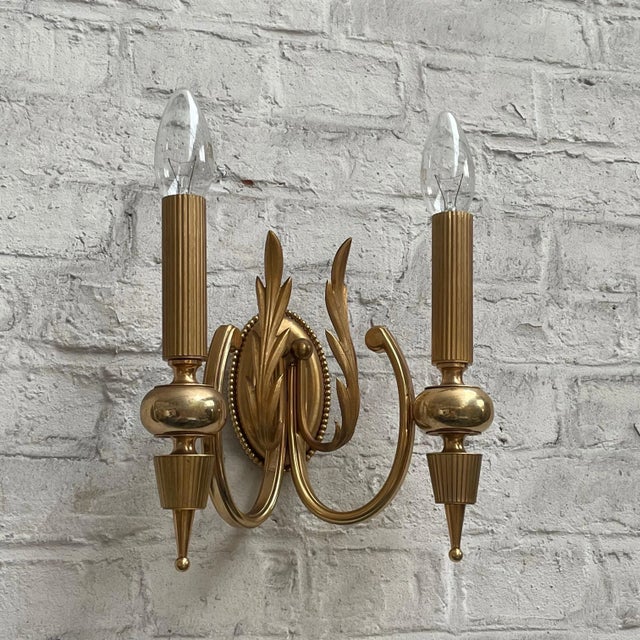 Sconce in Brass by Gaetano Sciolari, 1950s For Sale - Image 3 of 7