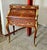 French Louis XV Roll Top Secretary Desk – Marquetry Writing Desk With Bronze Ormolu Mounts For Sale - Image 3 of 3