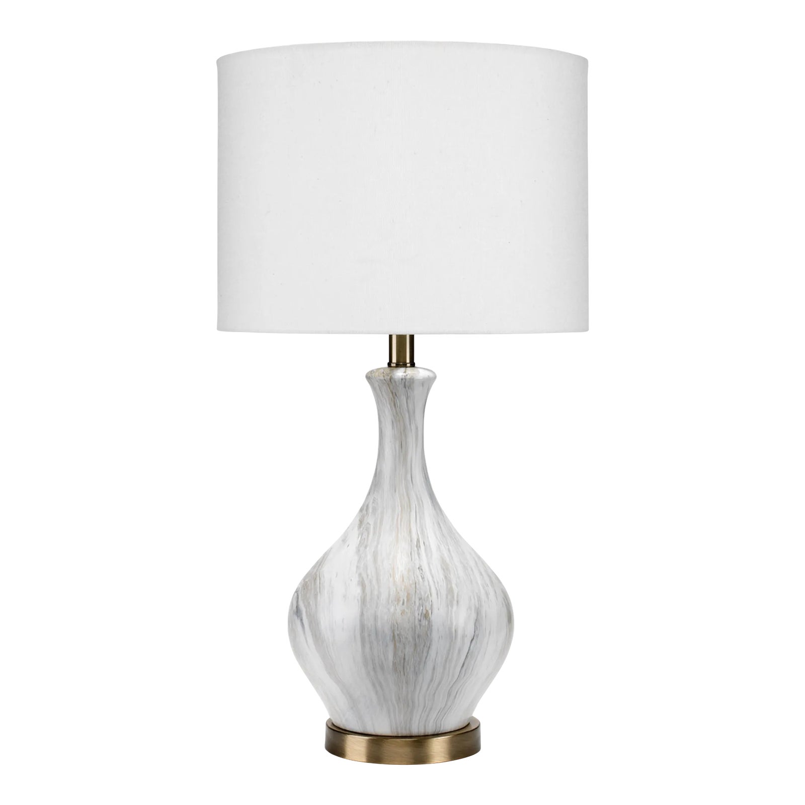 Mila Ceramic & Acrylic Table Lamp Chairish