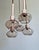 Cascade Chandelier in Chrome Metal and Smoked Glass, 1960s For Sale - Image 15 of 18