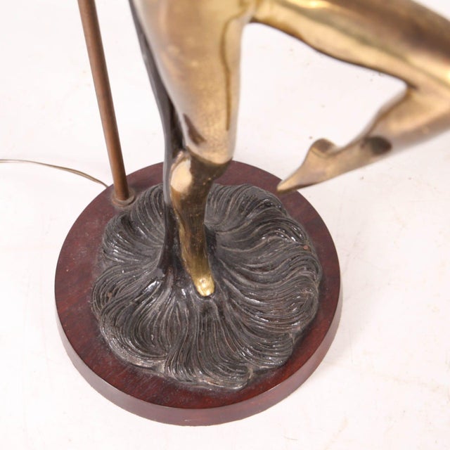 Vintage Brass Table Lamps, 1970s, Set of 2 For Sale - Image 18 of 18