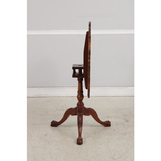 Age: Approx: 30 Years Old Details: Dovetail Leg Base Ball & Claw Feet Fine Carved Details High Quality Construction Queen...