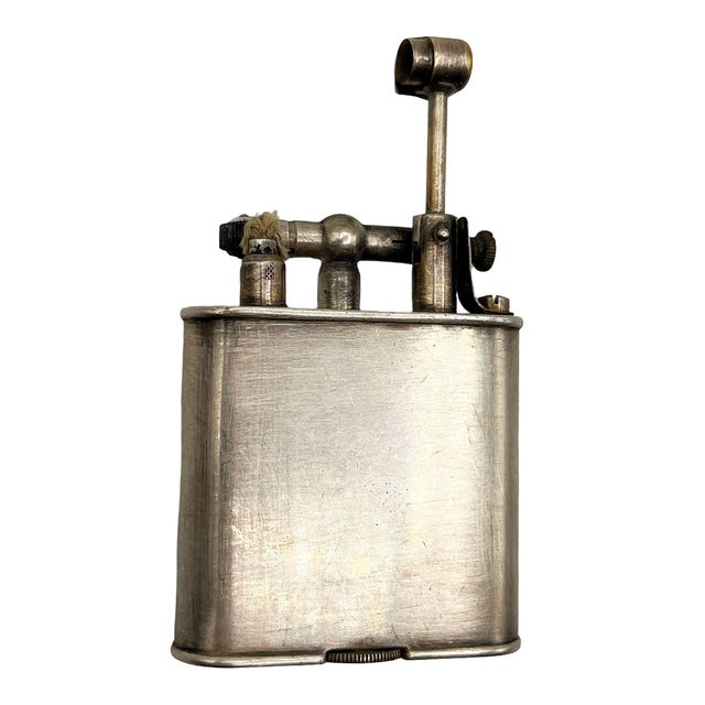 Early Alfred Dunhill Art Deco “Unique Lighter ” Lift-Arm Lighter, 1920 For Sale - Image 4 of 5