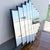 Vintage Art Deco Ascending Sculpted Wall Mirror For Sale In West Palm - Image 6 of 8