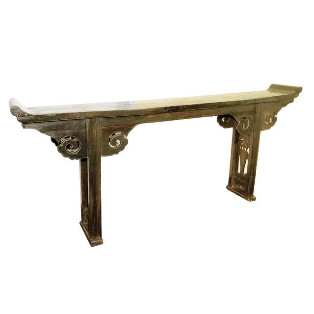 Antique Chinese Ming Altar Table, Circa Early of 19th Century For Sale In Dallas - Image 6 of 11