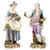 Large Gardener Figurines attributed to Kaendler & Schoenheit for Meissen, 1860s, Set of 2 For Sale - Image 17 of 17