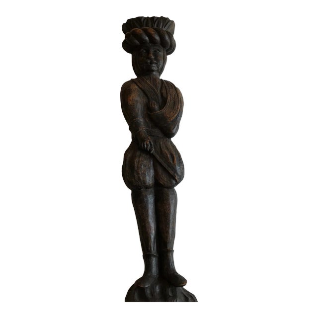 Vintage French Carved Breton Brittany Wood Wounded Soldier Wall Plaque For Sale