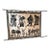 Vintage African Tribal Storytelling Tapestry Wall Hanging, Black & White For Sale