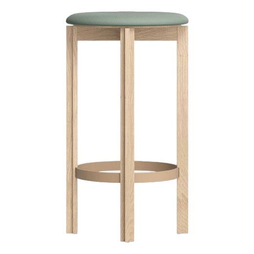 Natural Oak Principal Bar Stool by Bodil Kjaer for Grade For Sale
