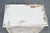 Antique French Country Distress Painted Sewing Thread Spool Chest Cabinet For Sale - Image 4 of 12