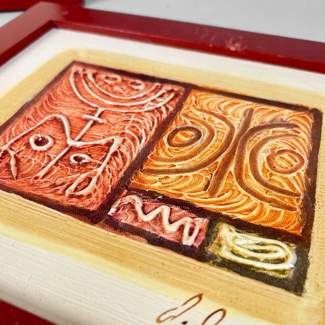 Untitled, 1970s, Oil on Canvas, Framed, Set of 4 For Sale - Image 13 of 18