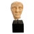 3”W x 6”H x 2 3/4”D This 19th-century Italian Grand Tour hand-carved marble head of a man—sourced from a private...