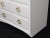 Mid-Century Modern Mid 20th Century Pair of White Lacquer Gibbings for Widdicomb Bachelor Chests with Brass Pull For Sale - Image 3 of 13