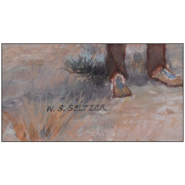 Traditional Late 20th Century Mountain Man, Steve Seltzer For Sale - Image 3 of 4