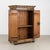 Hungarian two-door armoire dated 1803, crafted in pine and retaining its beautifully aged original hand-painted folk art...