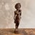 Sculpture Depicting a Balinese Woman on Hand-Carved Mahogany, 1960s For Sale - Image 9 of 9