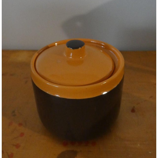 Brown Tea Set by Settimo Rometti for Rometti Ceramiche, 1960s, Set of 15 For Sale - Image 8 of 13