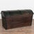 Original Hand Painted Teal Oak Dome Top Swedish Trunk Dated 1846 For Sale - Image 15 of 15