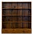 Vintage MCM Solid Walnut Four Shelf Bookcase Shallow Display MidCentury Shelving For Sale