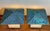 Stunning Pair of Artisan Copper & Slag Glass Mission/Arts & Crafts Table Lamps For Sale - Image 16 of 18