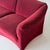 c. 1990s. Italy. Original upholstery. Curved and draped lines.