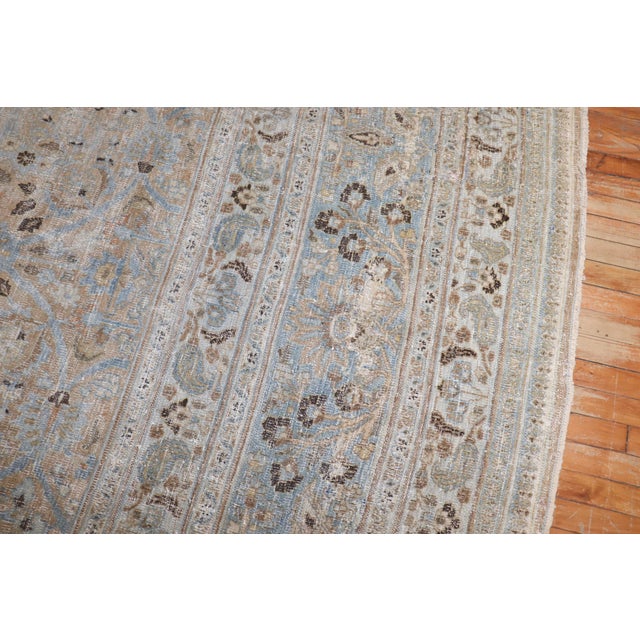 Early 20th Century Zabihi Collection Oversize Square Antique Persian Doroksh Rug - 14'2" x 16'7" For Sale - Image 5 of 12