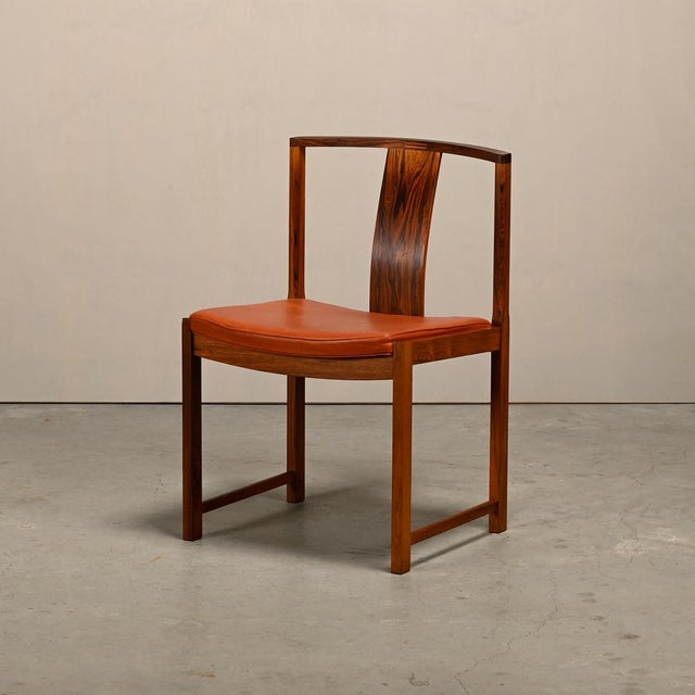 Scandinavian Modern Dining Chairs by Steen Eiler Rasmussen for Søborg Møbelfabrik, 1960s, Set of 4 For Sale - Image 9 of 18