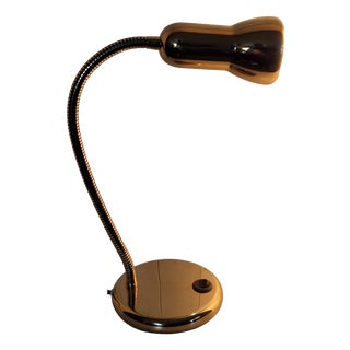 Vintage Adjustable Table Lamp in Brass by Holtkötter, 1990s For Sale