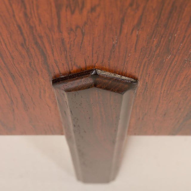 Mid-Century Modern Scandinavian Bed in Rosewood, 1960s For Sale - Image 17 of 18