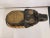 Wood Indian Traditional Wedding Style Wood Elephant Statue With Brass & Bone Accents (1960s/1970s) For Sale - Image 7 of 9