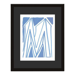 1990s 'M' From 'Hockney's Alphabet' by David Hockney
