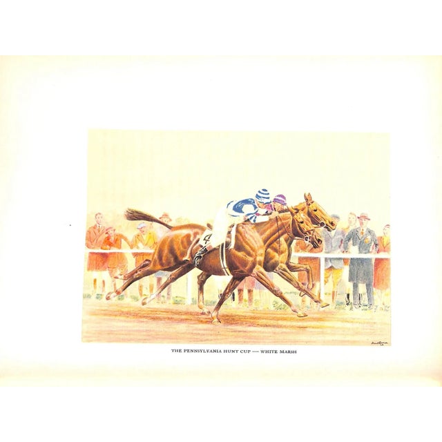 White "Gentlemen Up" 1930 Streett, William B. For Sale - Image 8 of 11