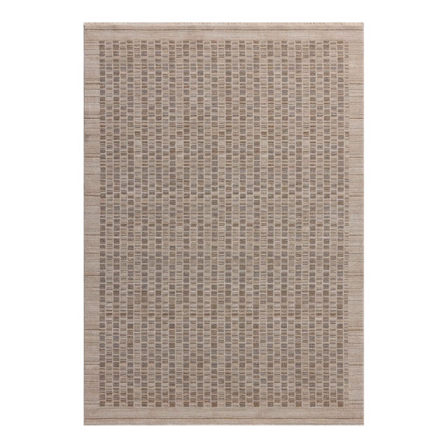 Amber Lewis x Loloi Cali Natural / Slate 11'-6" x 15'-7" Area Rug For Sale