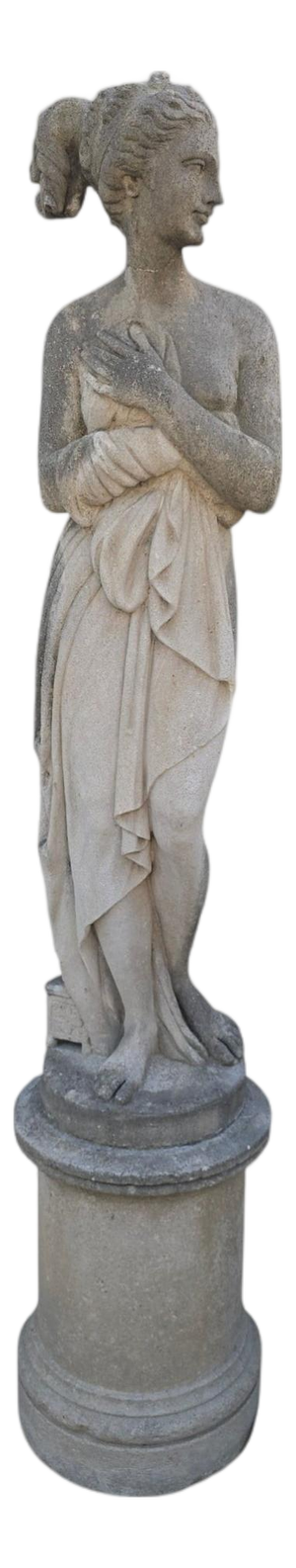 Italian Artist, Large Venus Sculpture, 1950s, Vicenza Stone