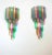 Mid-Century Modern Vintage Murano Wall Sconce, 1990, Set of 2 For Sale - Image 3 of 13