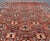 Antique Sultanabad Rug With Rich Red Field, Allover Design and Navy Blue Border 7'2 X 12'2 For Sale - Image 9 of 15
