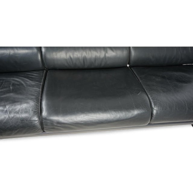 Lobbytop Three-Seater Leather Sofa by Otto Zapf for Drabert, 1970 For Sale - Image 13 of 18