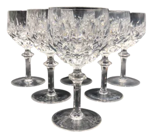 Lead Crystal Wine Glasses Patrizia from Nachtmann, 1960s, Set of 6