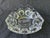 Heavy Mid Century Crystal Catchall Ashtray For Sale - Image 12 of 18