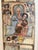Mid-Century Modern Rare Framed Museum Quality Antique Ethiopian Talismanic Healing Parchment Scroll For Sale - Image 3 of 14