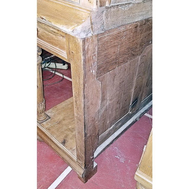18th C. French Country Louis XVI Vitrine Biblioteque For Sale - Image 13 of 15