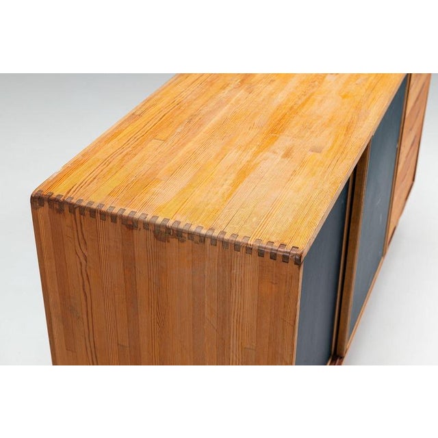 Pirkka Sideboard by Ilmari Tapiovaara for Laukaan Puu, 1940 For Sale - Image 11 of 18
