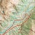 Vintage French Raised Relief Map of Mont Blanc Massif, 1970s For Sale - Image 6 of 13