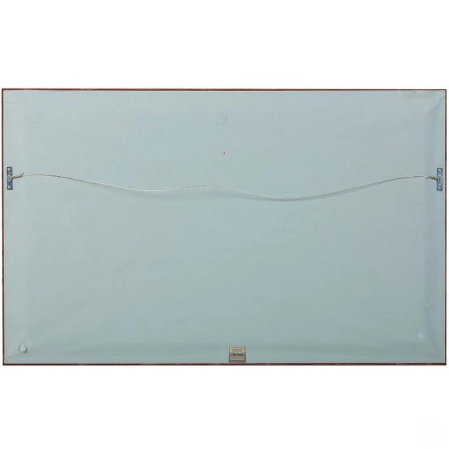 15th Century & Earlier Large Framed Pre-Columbian Woven Textile Fragment from Chimu Chancay Culture For Sale - Image 5 of 7