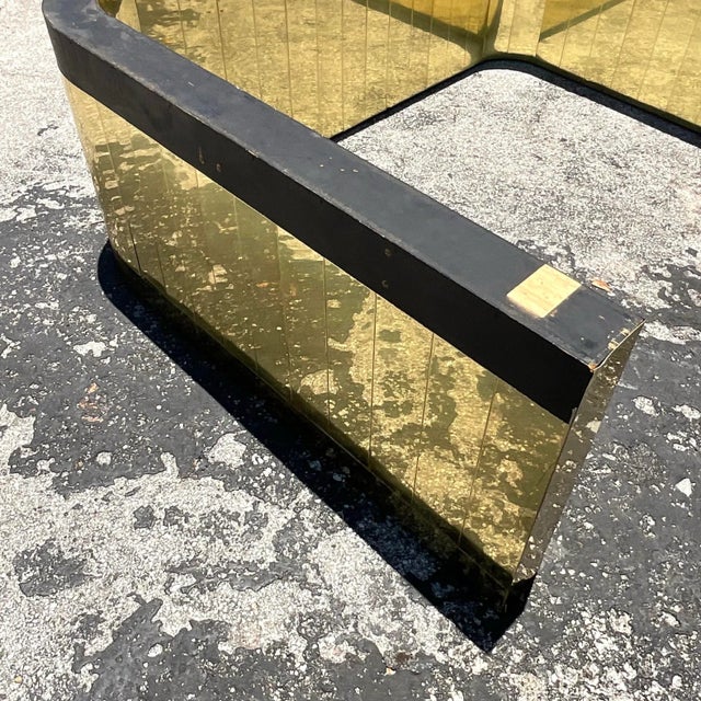 Vintage Boho Paul Evans Cityscape Executive Desk For Sale - Image 12 of 12