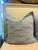 3 Euro shams with Down inserts 26" x 26" Lodi Blue fabric - 100% Cotton 1" flange edge Horizontal flap edge on back...