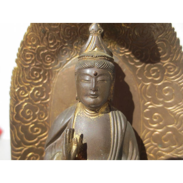 Meiji Japanese Bronze Kannon For Sale - Image 4 of 11