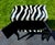 1990s Postmodeen Zebra Print 2 Door Cabinet Buffet Sideboard Console For Sale - Image 4 of 12