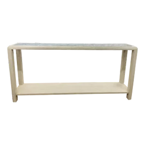 Theodore Alexander Organic Modern Wooden Console Table