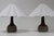 Ceramic Danish Modern Ceramic Table Lamps by Jette Hellerøe for Axella, 1960s, Set of 2 For Sale - Image 7 of 18